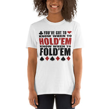 Load image into Gallery viewer, Know When Short-Sleeve Unisex T-Shirt