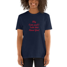 Load image into Gallery viewer, Cats and I Short-Sleeve Unisex T-Shirt