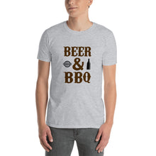 Load image into Gallery viewer, Beer/BBQ Short-Sleeve Unisex T-Shirt