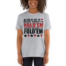 Load image into Gallery viewer, Know When Short-Sleeve Unisex T-Shirt