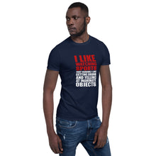 Load image into Gallery viewer, Watching Sports Short-Sleeve Unisex T-Shirt