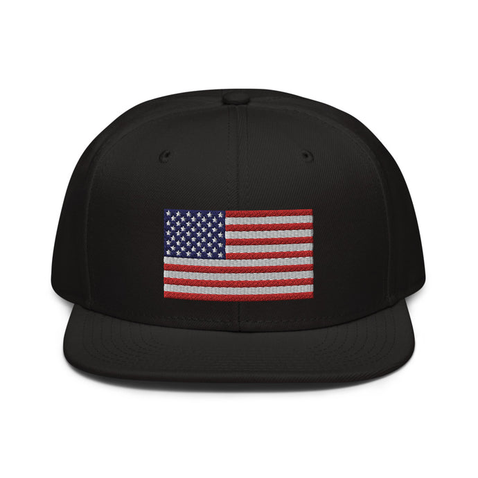 This is one of the finest embroidered hats available.  It has the American Flag embroidered on the front and comes in 6 cap colors.