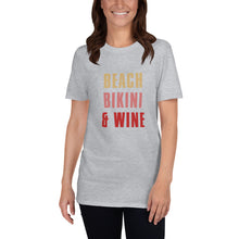 Load image into Gallery viewer, Beach Short-Sleeve Unisex T-Shirt
