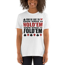 Load image into Gallery viewer, Know When Short-Sleeve Unisex T-Shirt
