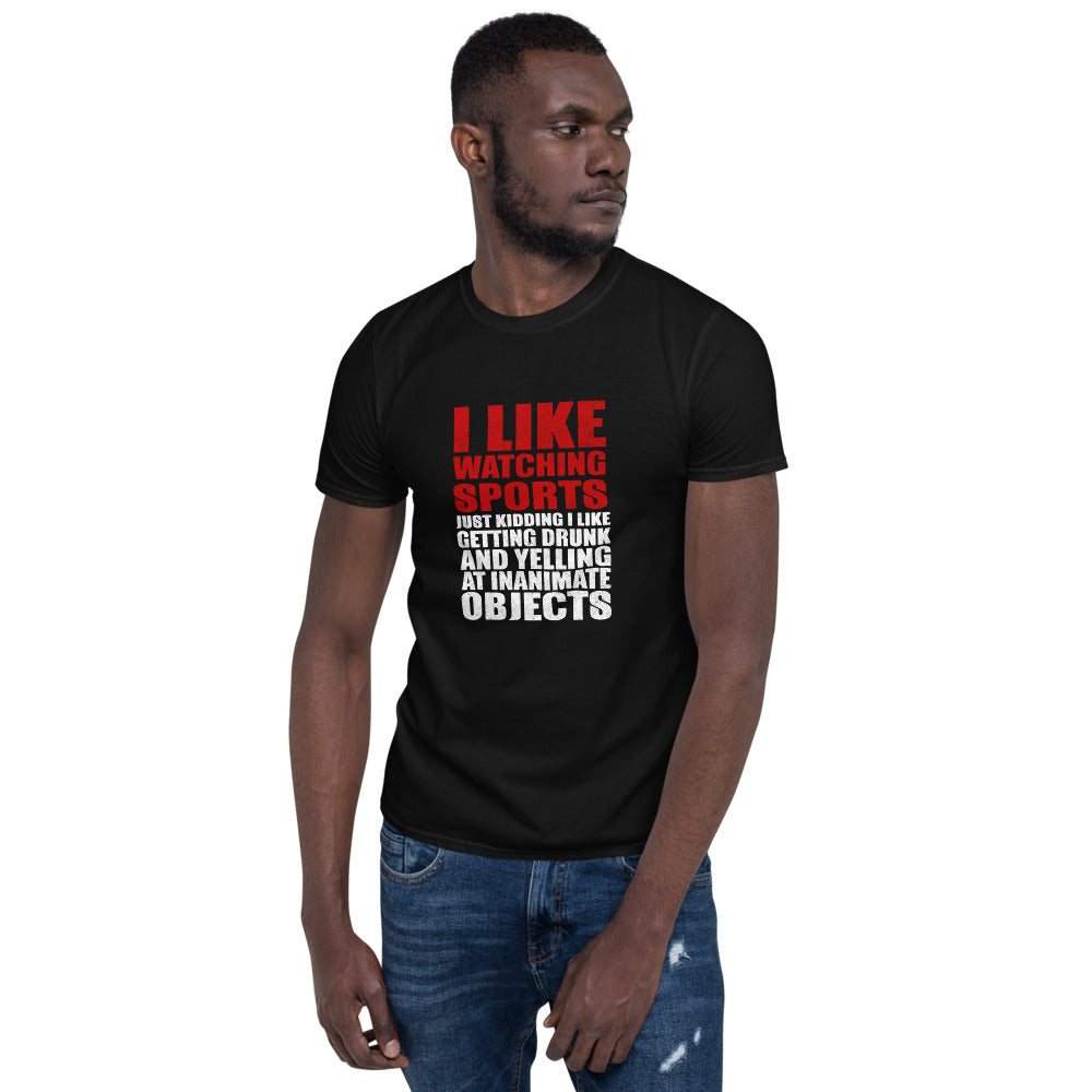 Watching Sports Short-Sleeve Unisex T-Shirt