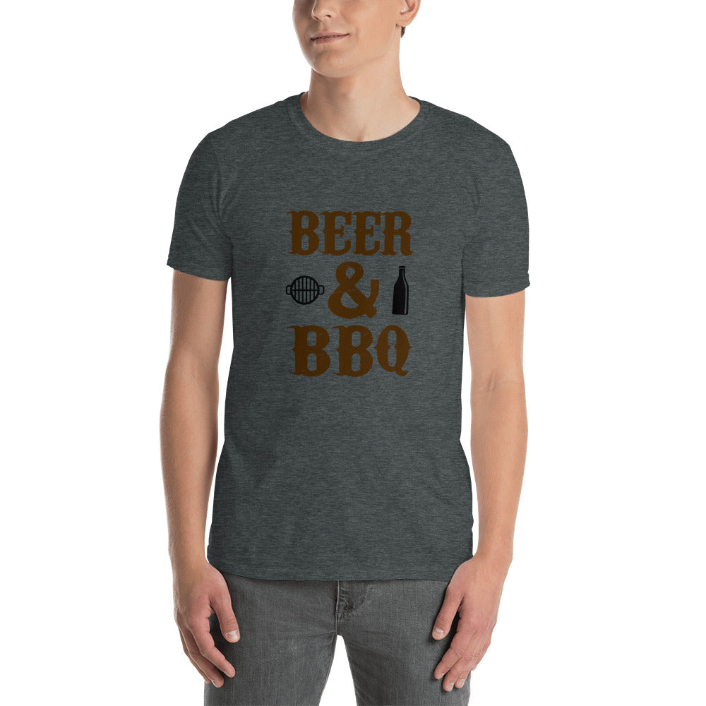 Beer/BBQ Short-Sleeve Unisex T-Shirt