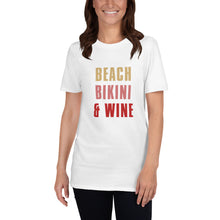 Load image into Gallery viewer, Beach Short-Sleeve Unisex T-Shirt
