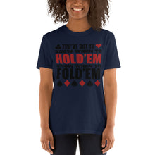 Load image into Gallery viewer, Know When Short-Sleeve Unisex T-Shirt
